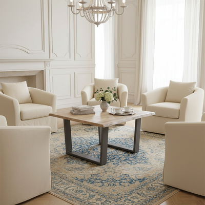 Table basse carrée 100 cm | Acacia Forest