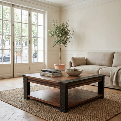 Table basse carrée | Acacia Moon