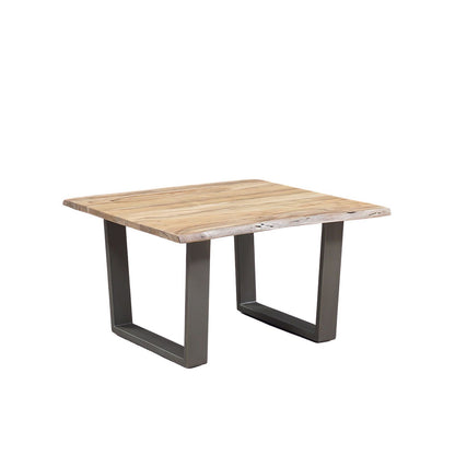 Mesa de centro quadrada de madeira | Floresta de Acácia
