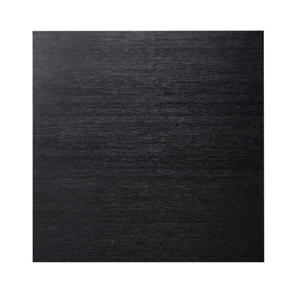 Table basse carrée noir Blok C "Chêne Oakura"