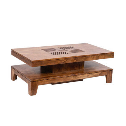 Mesa de centro retangular 140 cm | Acácia Kavish II