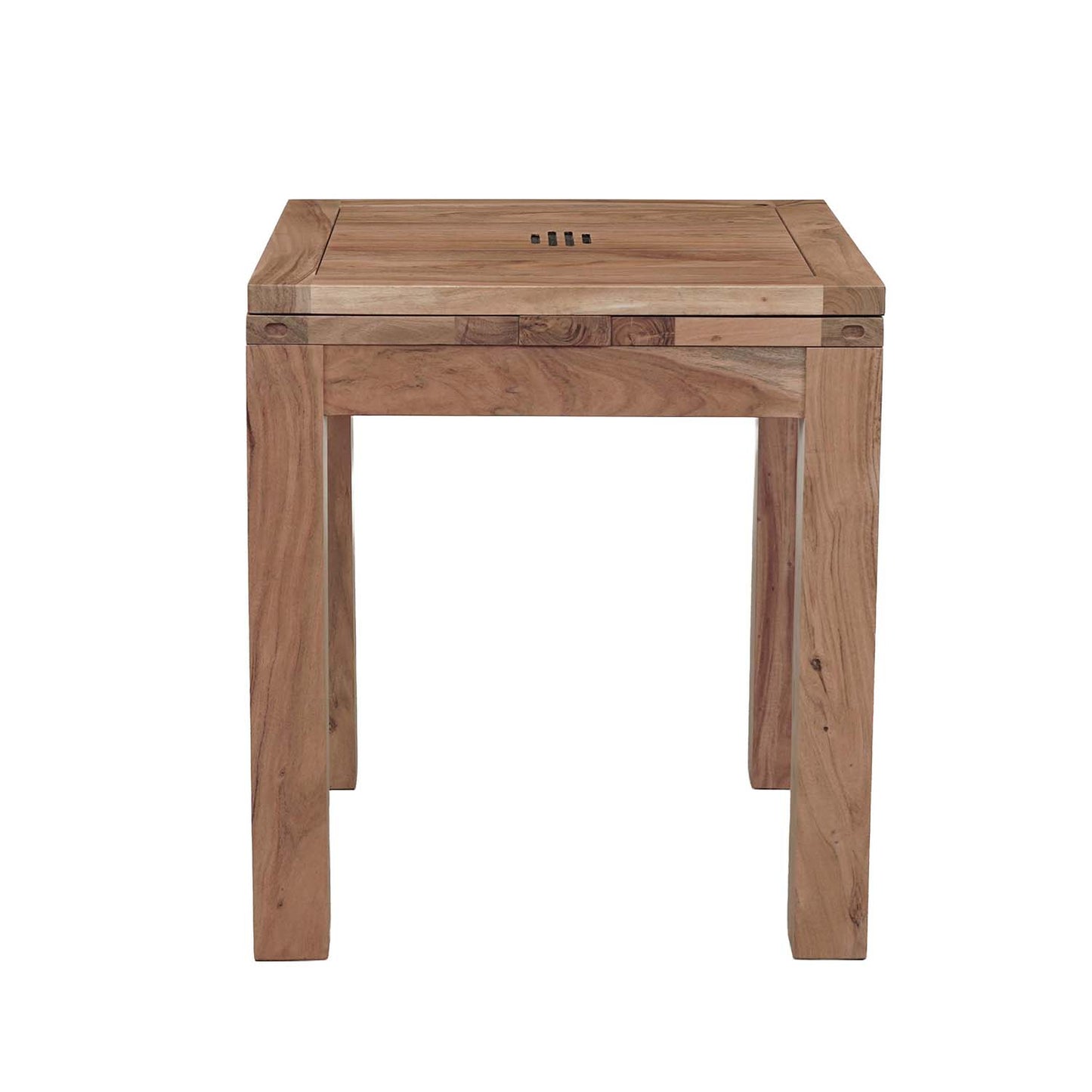 Mesa cuadrada de 70x70 con extensiones