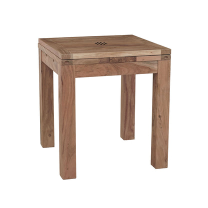 Mesa cuadrada de 70x70 con extensiones