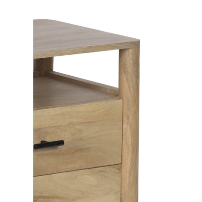 Mesa de cabeceira de 2 camadas | Manga Matan