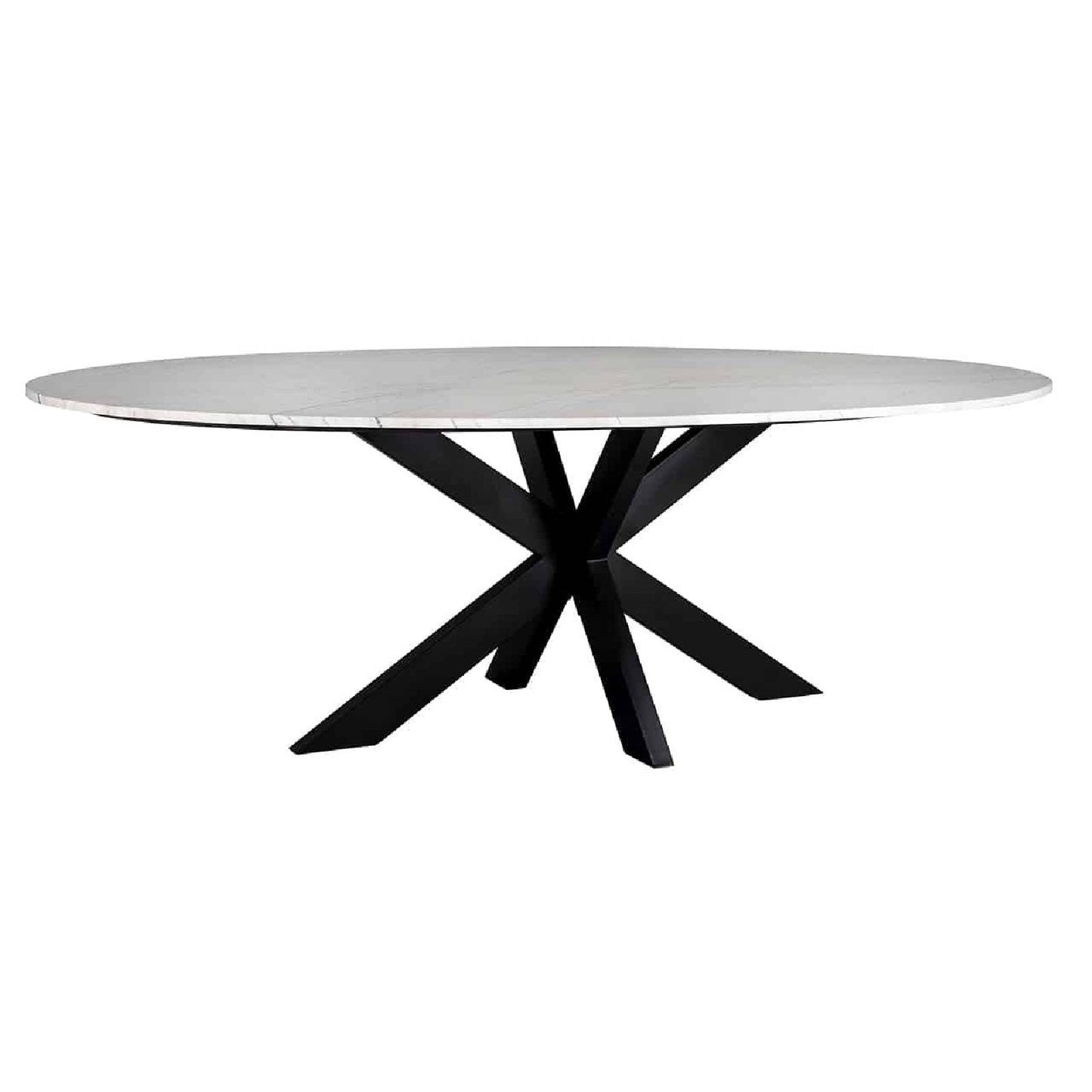 Mesa de jantar oval Lexington 230 (branca)