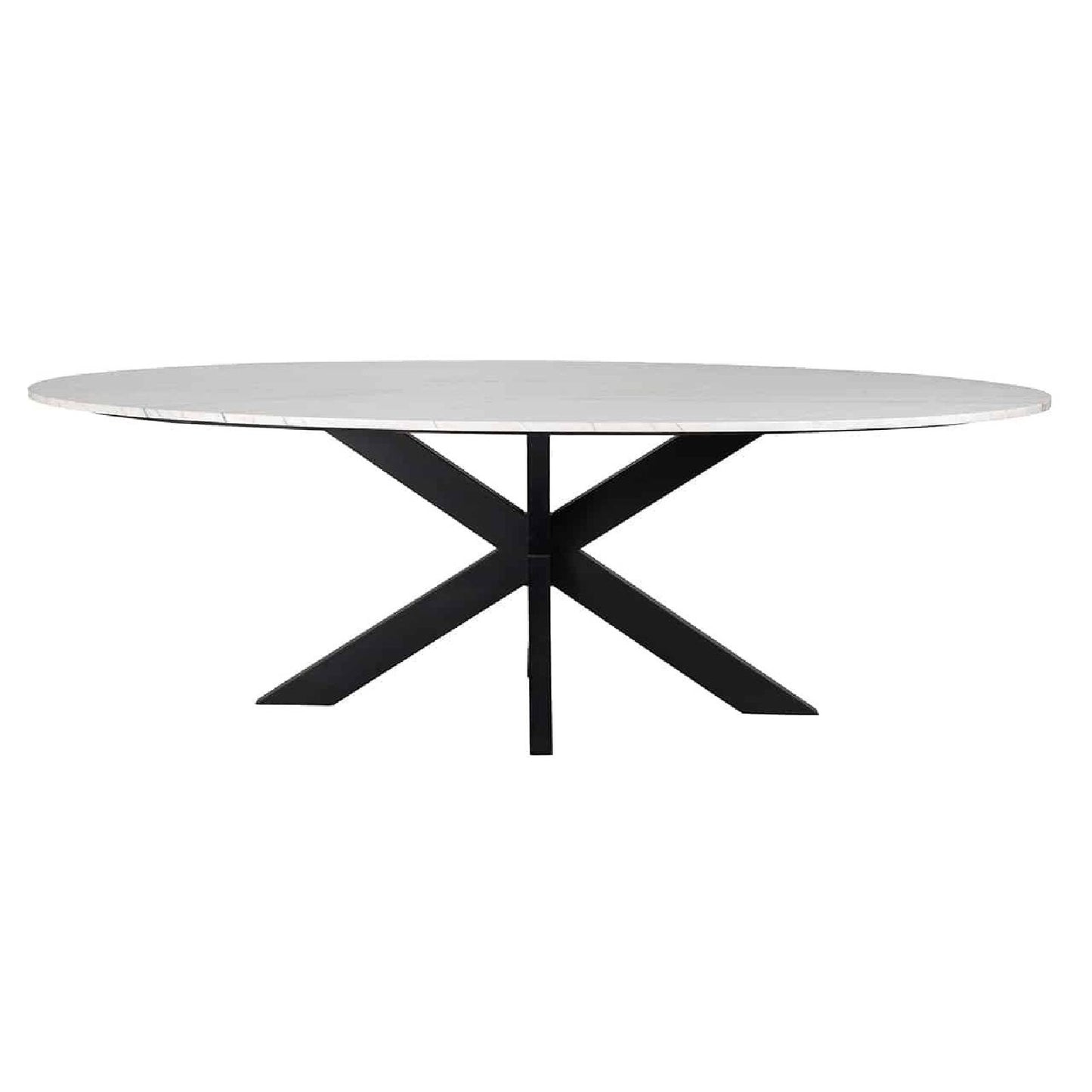 Mesa de jantar oval Lexington 230 (branca)