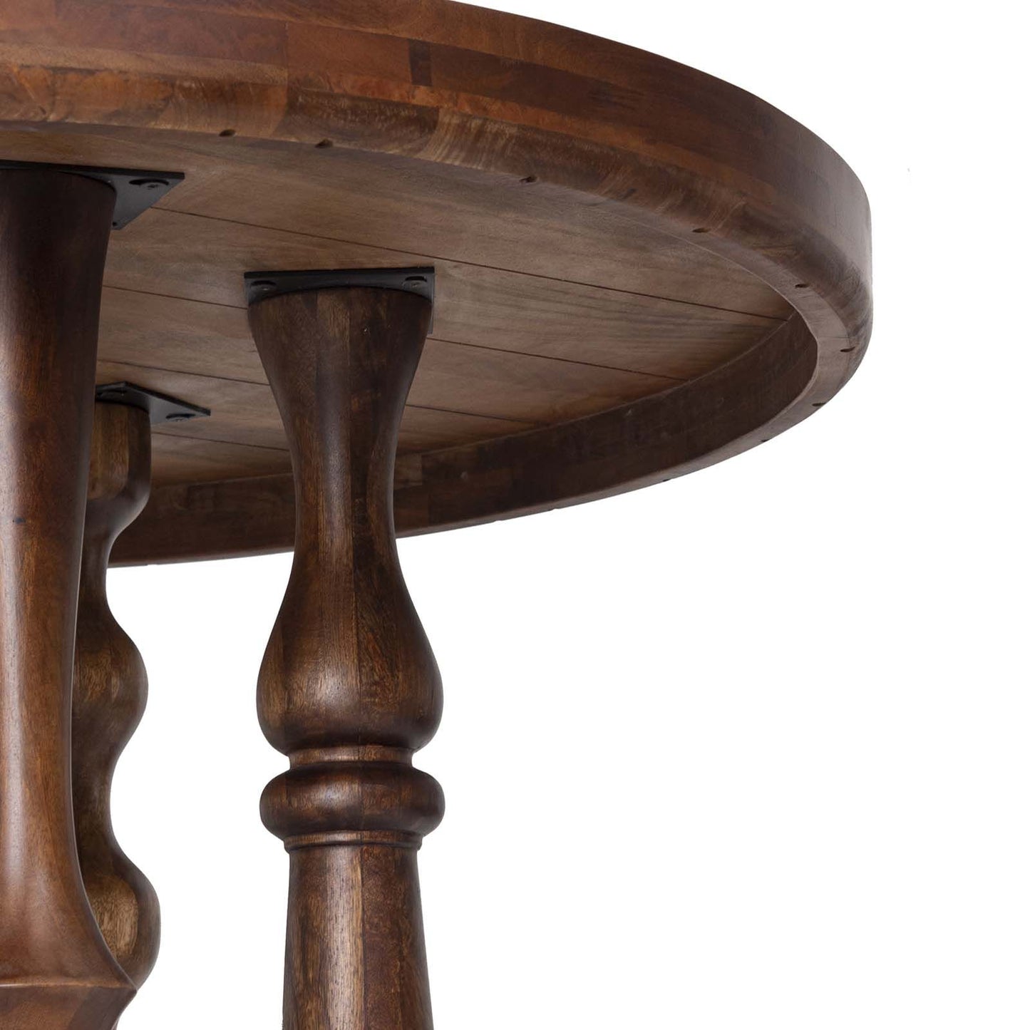 Mesa de comedor redonda de 140 cm | Madera de mango Ramón