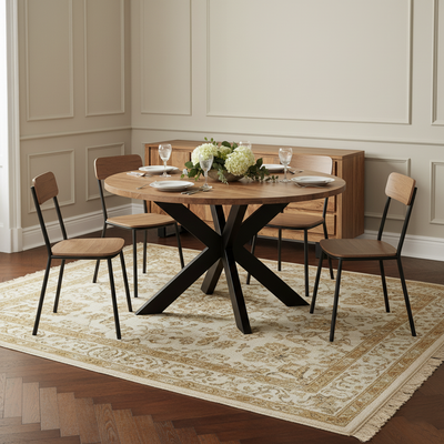 Table ronde 135 cm | Acacia Bunting