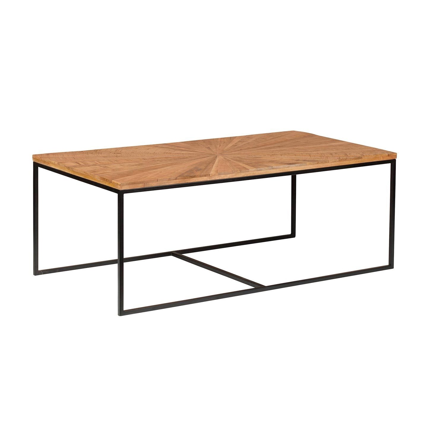 Mesas bajas rectangulares, juego de 3, madera de mango | Solaris II