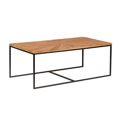Mesas bajas rectangulares, juego de 3, madera de mango | Solaris II