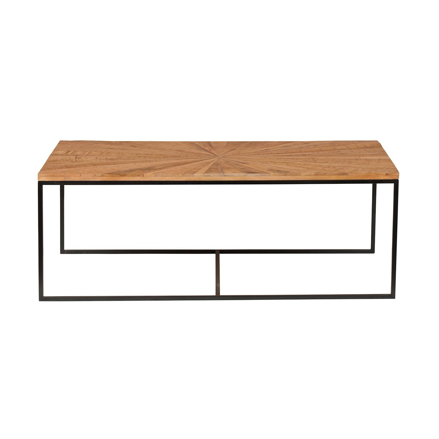 Mesas bajas rectangulares, juego de 3, madera de mango | Solaris II