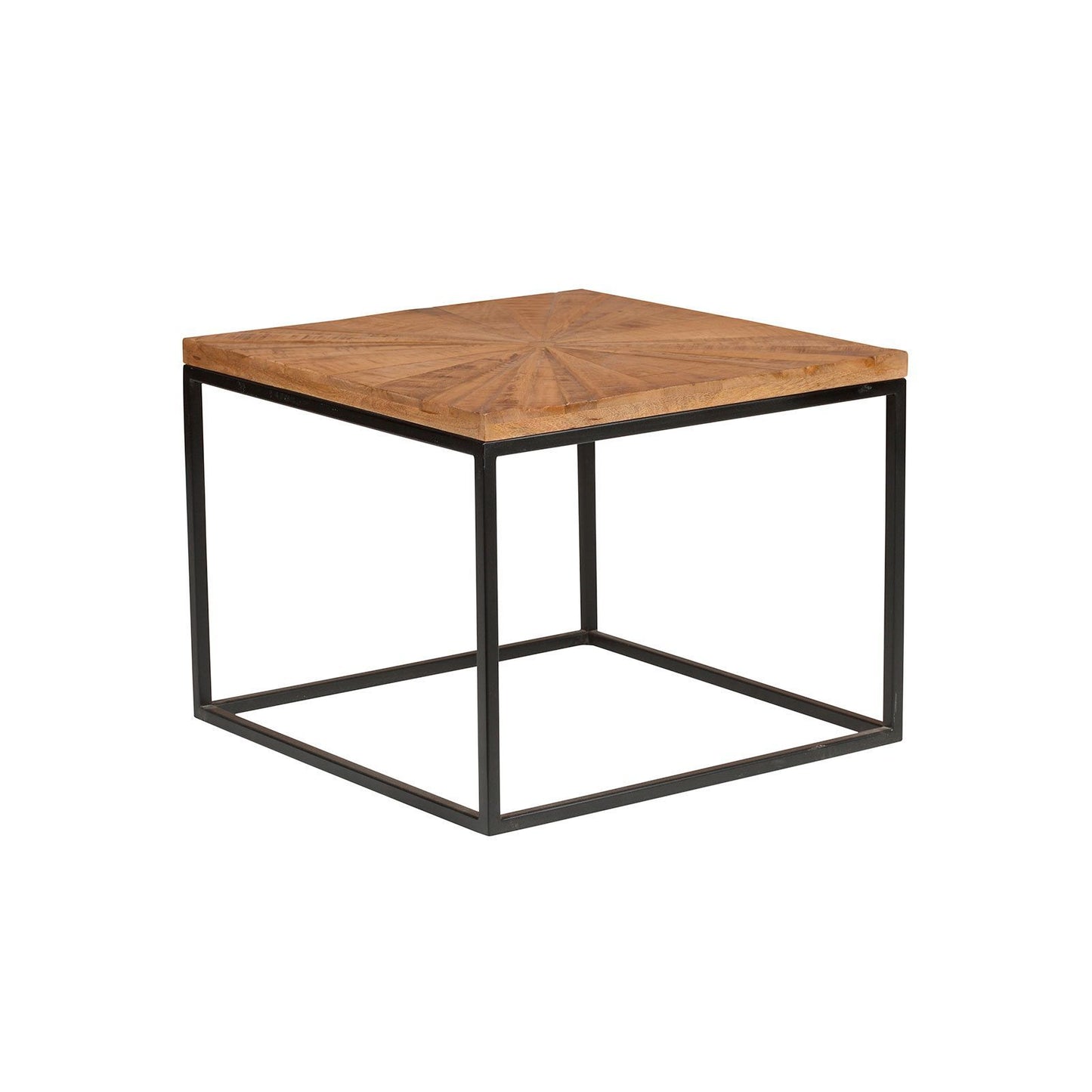 Mesas bajas rectangulares, juego de 3, madera de mango | Solaris II