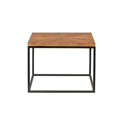 Mesas bajas rectangulares, juego de 3, madera de mango | Solaris II