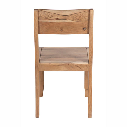 Chaise bois naturelle | Acacia Arad