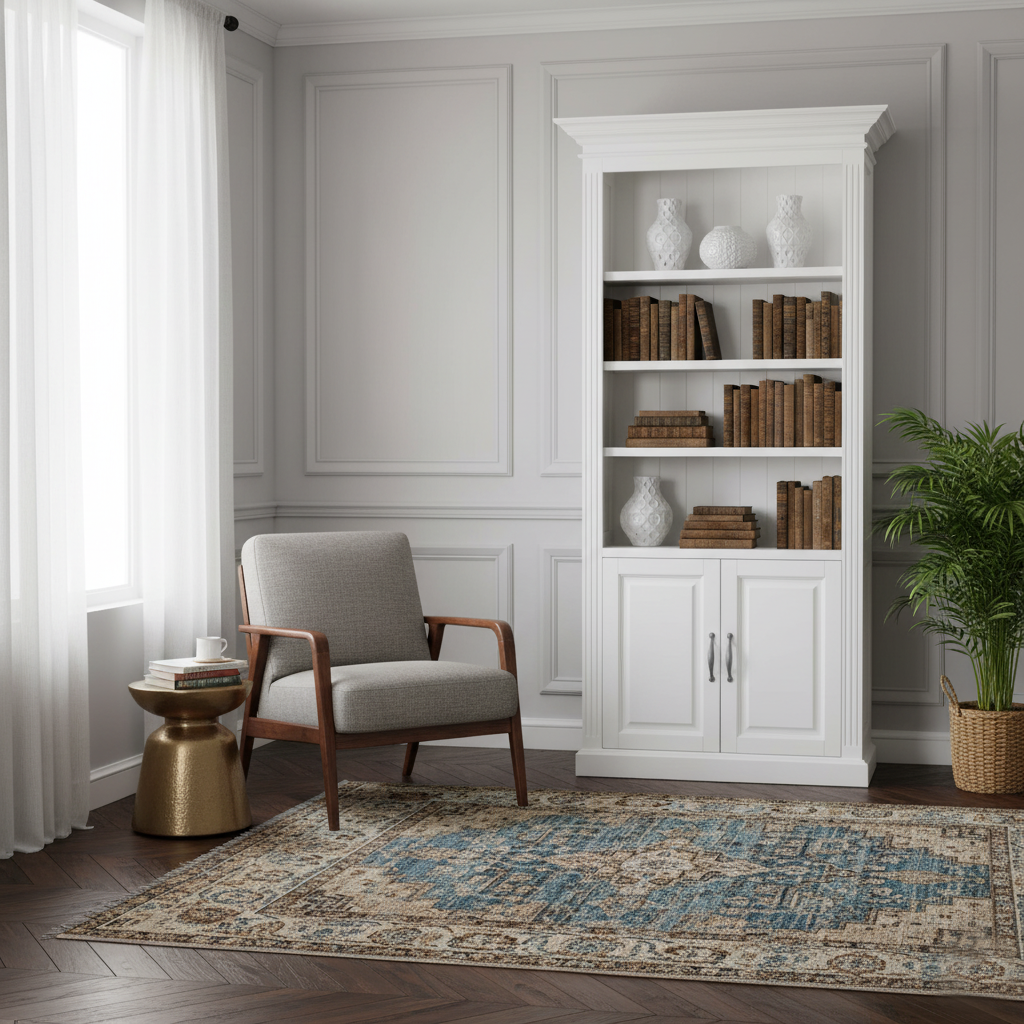 Bibliothèque 2 portes "Romance"