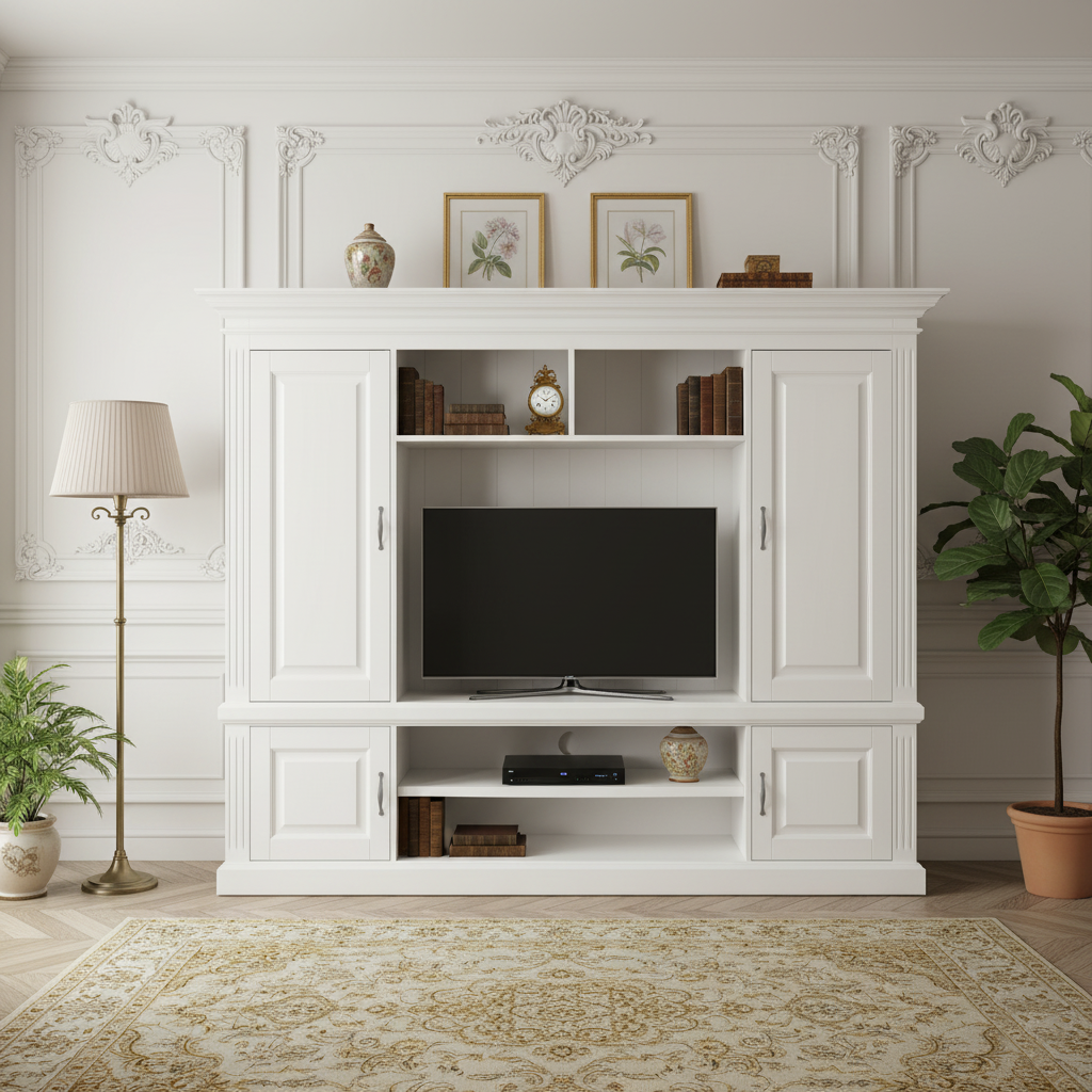 Meuble TV 2x2 portes "Romance"