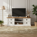 Móvel de TV com 4 gavetas "Oak and Pine Romance"