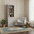 Librería de una puerta y un cajón - gira a la izquierda | Pino Chic
