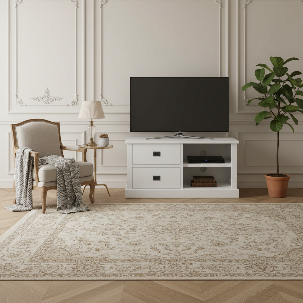 Móvel de TV com 2 gavetas | Chic Pine