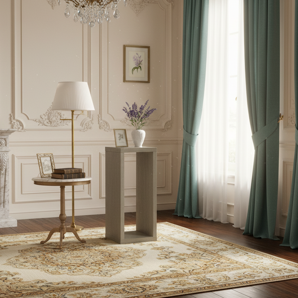 Columna de roble moderno