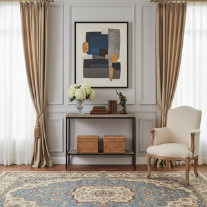 Bois Chêne & Métal Noir