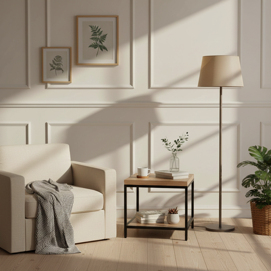 Bout de canapé "Chêne Moderne"