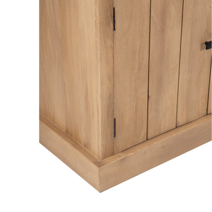 Buffet 7 tiroirs 4 portes bois massif en manguier – Scandinaves
