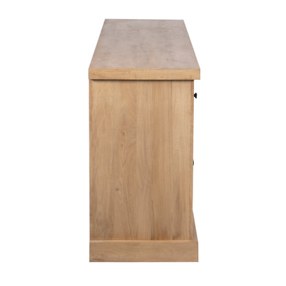 Buffet 7 tiroirs 4 portes bois massif en manguier – Scandinaves