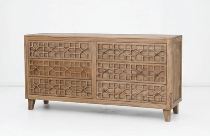 Commode 6 Tiroirs | Acacia Punjab-II