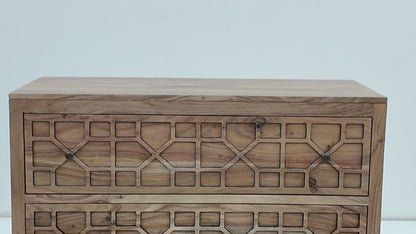 Cômoda com 3 gavetas | Acacia Punjab-II