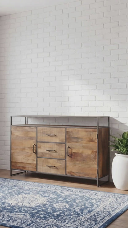 Buffet 2 portes 3 tiroirs | Mango Stockholm