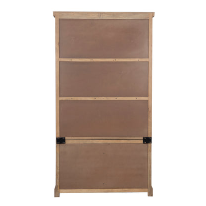 Vitrine 2x2 Portes bois massif en manguier – Scandinaves